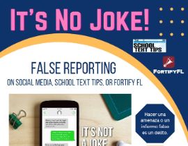  False Reporting Flyer 